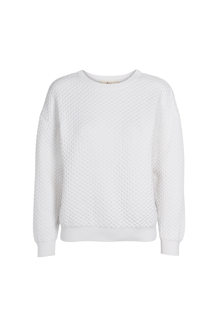 Basic Apparel Lis Sweater Sweaters 423 Bright White